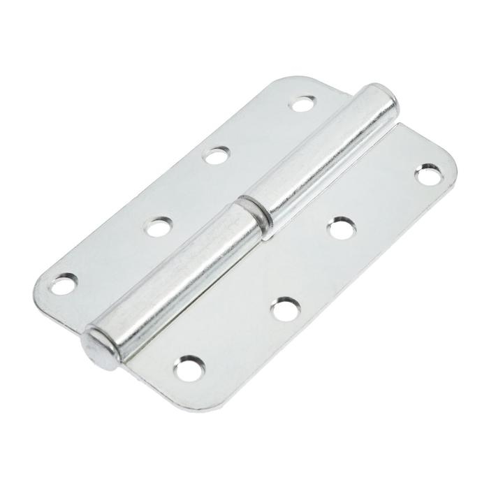 Петля накладная ТУНДРА ПН1-110, покрытие цинк, левая, 1 шт. Петля накладная ТУНДРА ПН1-110, покрытие цинк, левая, 1 шт.