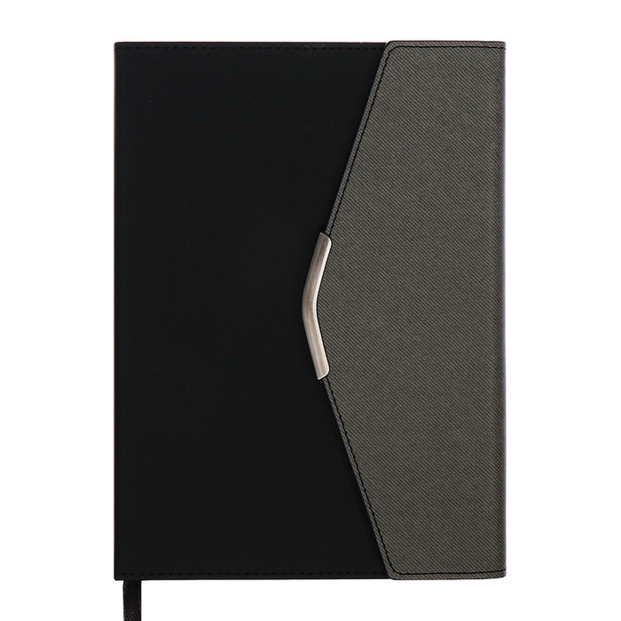 Органайзер на кольцах, А5, 140л, клетка, обл.кожзам, Стиль, черный Органайзер на кольцах, А5, 140л, клетка, обл.кожзам, Стиль, черный