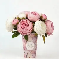 Стакан для цветов влагостойкий &laquo;Цветы&raquo;, 400 мл