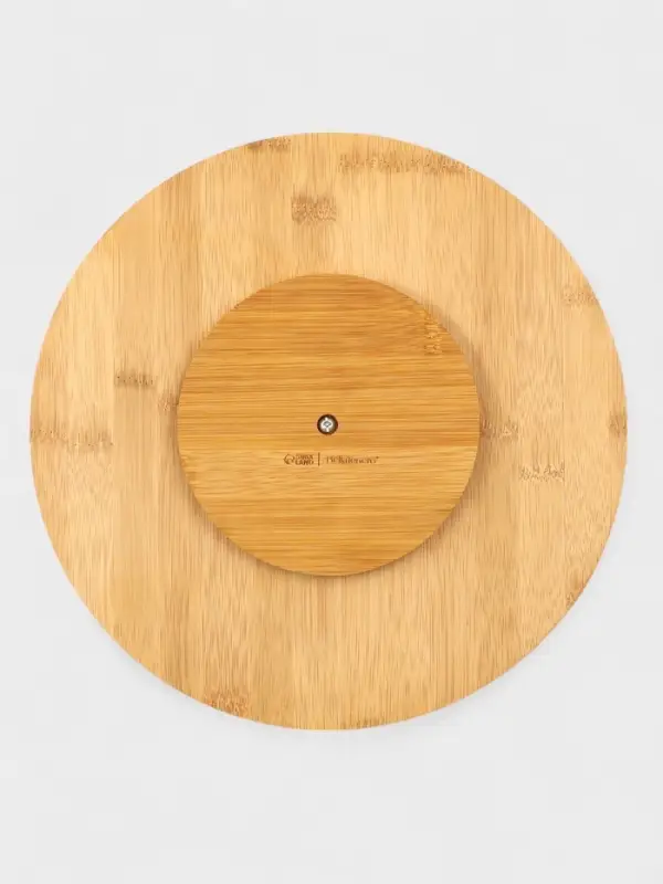 Подставка для подачи крутящаяся BellaTenero, d=30 см, бамбук