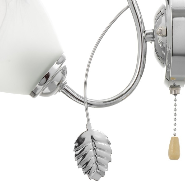 Бра 2023/1 E27 60Вт хром 20х11х16 см