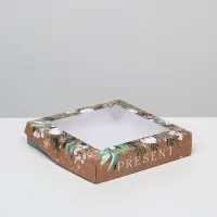 Коробка складная «Present», 20 х 20 х 4 см