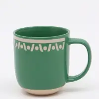 Кружка чайная керамическая &laquo;Орнамент&raquo;, 400 мл, ручная работа