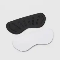 Пяткоудерживатели для обуви, на клеевой основе, 10&times;4 см, пара, чёрные