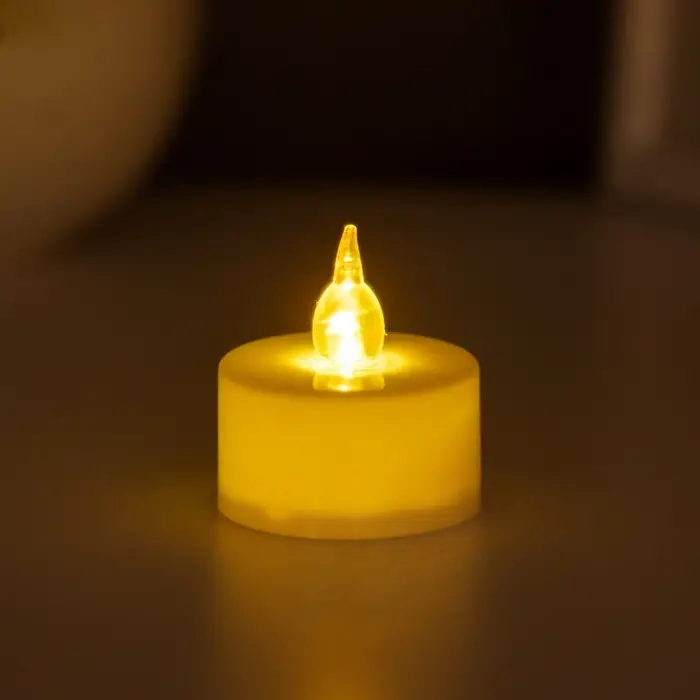 Светодиодная свеча, ночник LED RISALUX «Малая», RGB, h=4 см