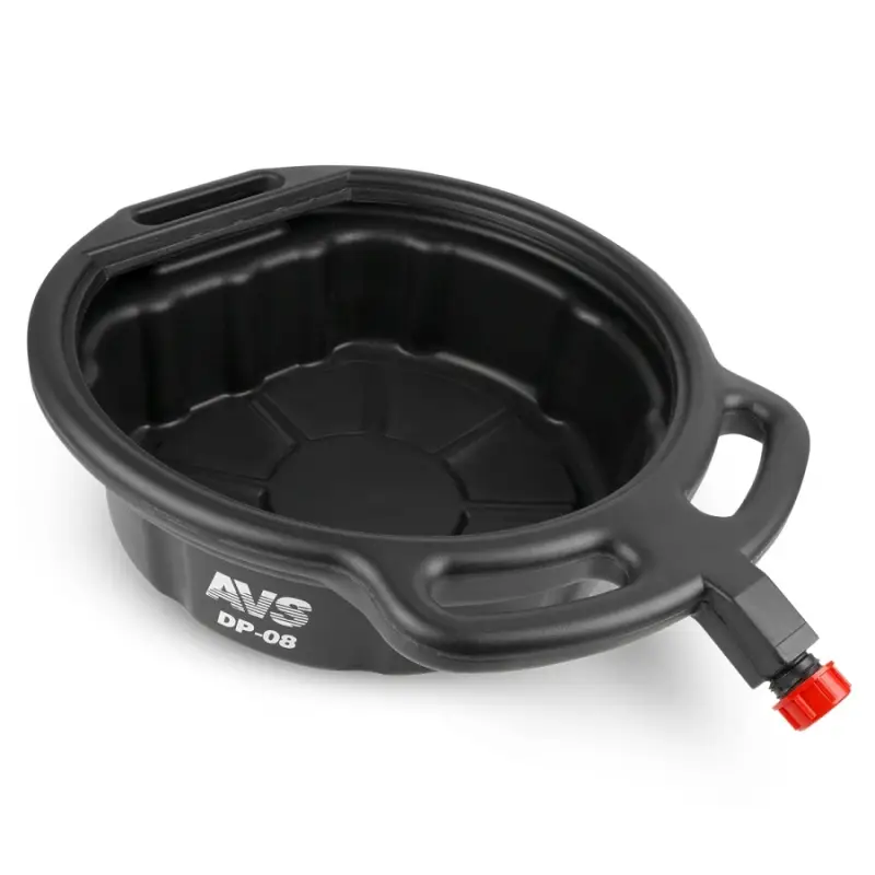 Поддон для сбора масла и технических жидкостей 8 л. AVS DP-08