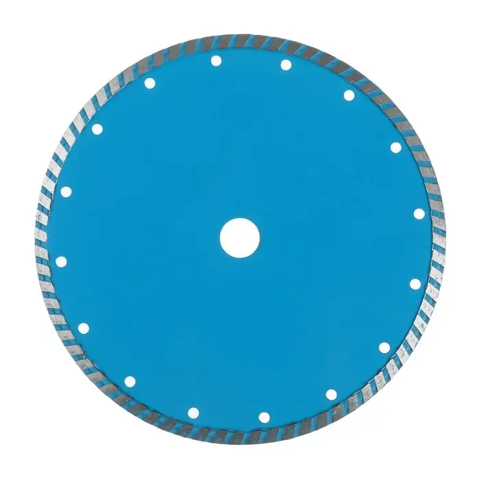 Диск алмазный отрезной ТУНДРА, TURBO, сухой рез, 230&times;22 мм