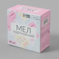 Мел портновский, 40 шт., МИКС