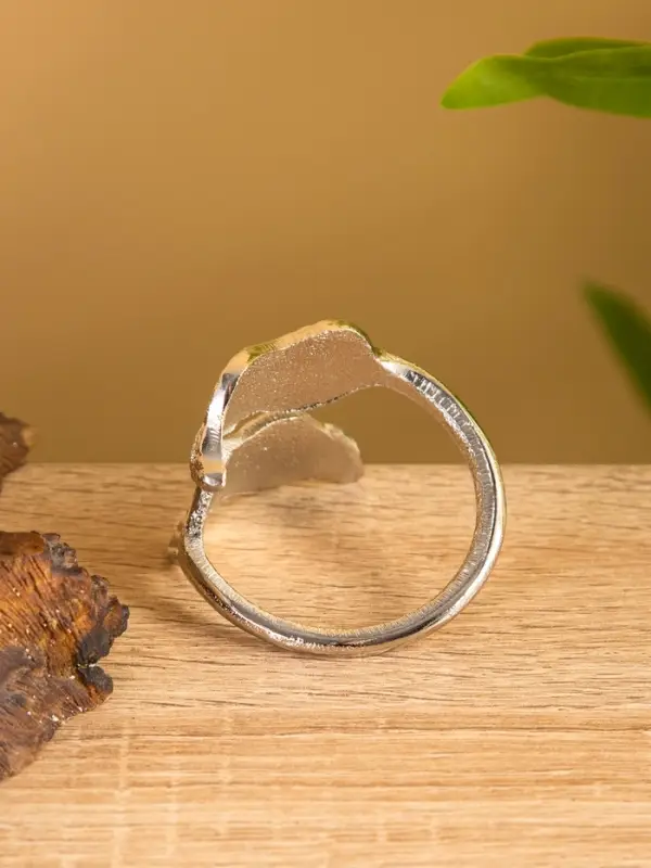 Кольцо для салфеток «Листья», 5×5×5 см, алюминий