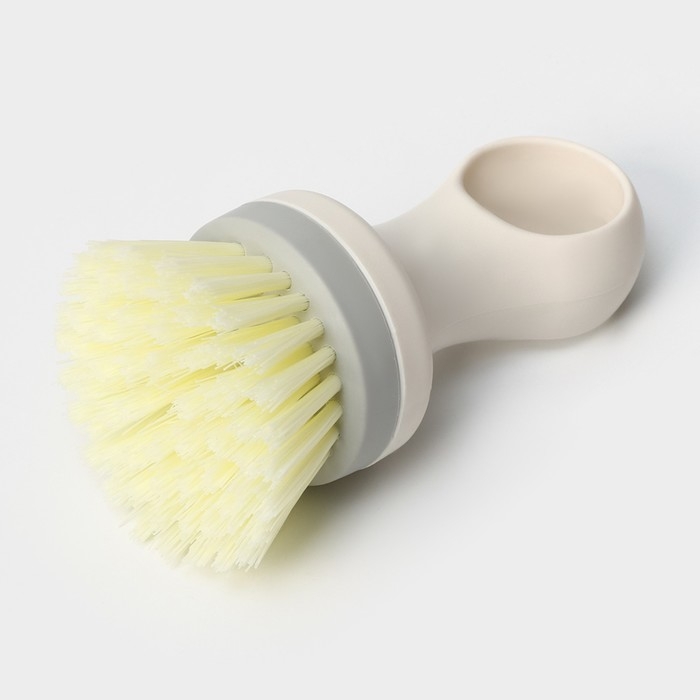 Щётка для посуды Raccoon Breeze, круглая, 12×5 см, ворс 2,5 см Щётка для посуды Raccoon Breeze, круглая, 12×5 см, ворс 2,5 см