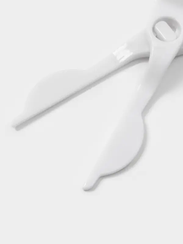 Ножницы кондитерские Доляна, 13&times;5.5 см, пластик, белые