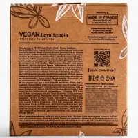 Набор женский VEGAN.Love.Studio  "Tonka Beans, Leather": гель для душа 300 мл + мыло для рук 300 мл