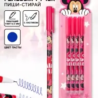 Ручка пиши стирай, 4 штуки, &laquo;Минни Маус&raquo;