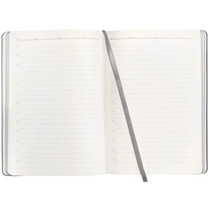 Ежедневник Shall Light, недатированный, серый Ежедневник Shall Light, недатированный, серый