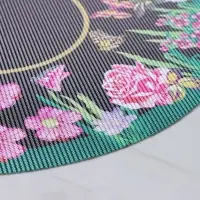 Салфетки сервировочные на стол Доляна &laquo;Роуз&raquo;, 4 шт., d=38 см