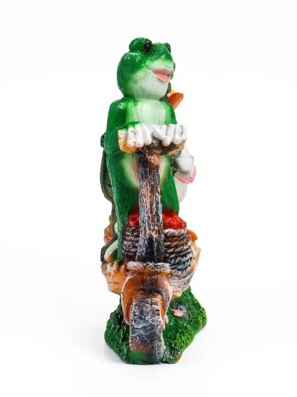 Садовая фигура из полистоуна &laquo;Зверюшки на самокате&raquo;, 30&times;10.5&times;28 см