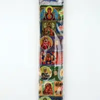 Термонаклейки на 7 яиц &laquo;Лики 1&raquo;, на пасху