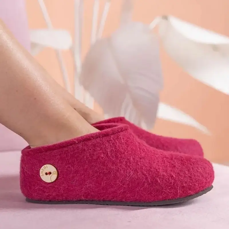 Домашние валенки Cant, розовые (вереск), размер 35 Домашние валенки Cant, розовые (вереск), размер 35