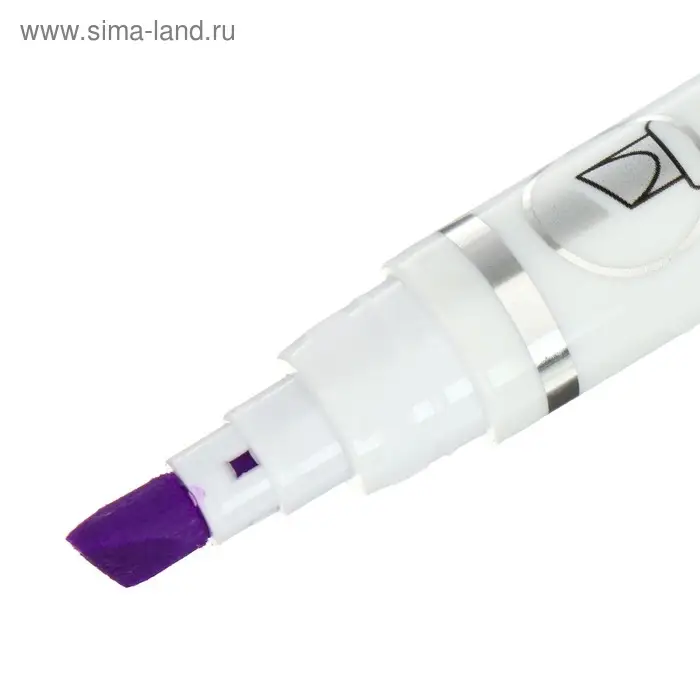 Маркер текстовыделитель наконечник скошенный 4 мм, фиолетовый Маркер текстовыделитель наконечник скошенный 4 мм, фиолетовый