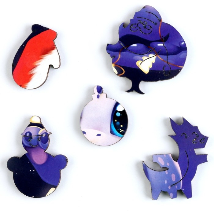 Фигурный пазл «Дракончик» Фигурный пазл «Дракончик»