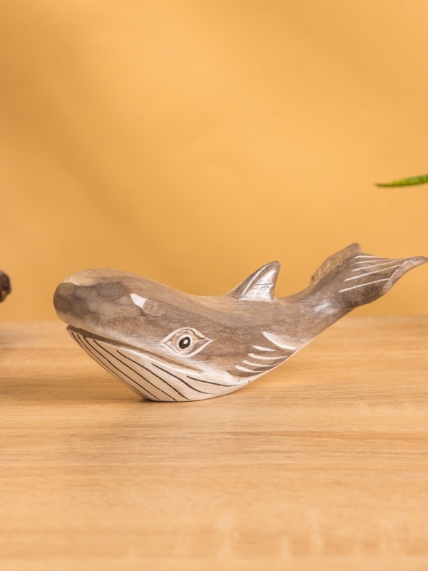 Сувенир «Кит», 14×5×5 см, дерево