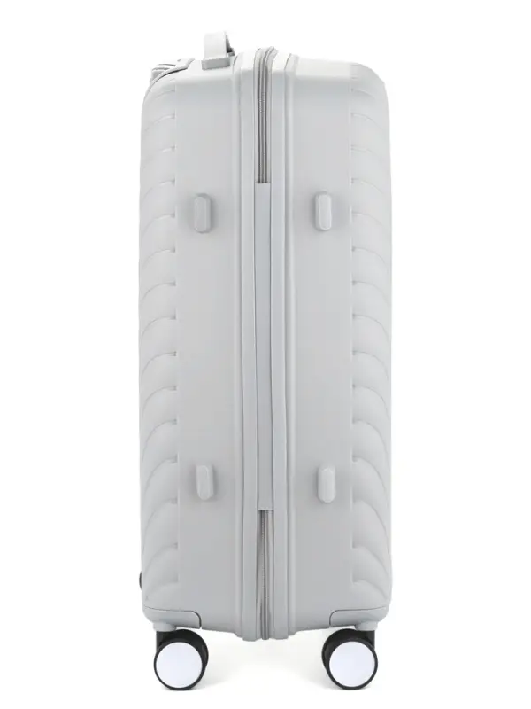 Чемодан на колёсах, 24", кодовый замок, 40&times;24&times;65 см, серый