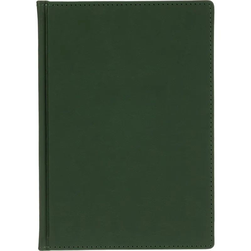 Ежедневник недатированный А5+ Velvet, темно-зеленый 3-115/24