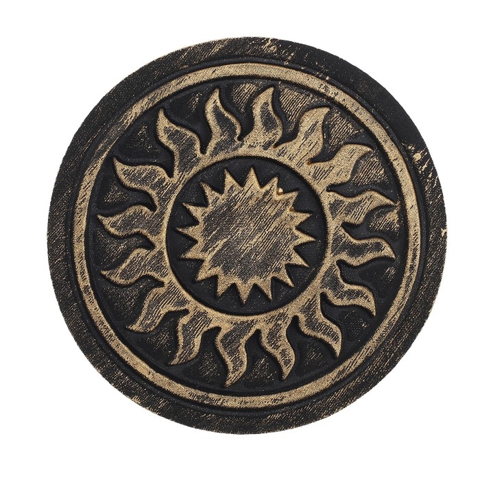 Нашивка с термопечатью «Солнце», богатырь, 12 см Нашивка с термопечатью «Солнце», богатырь, 12 см