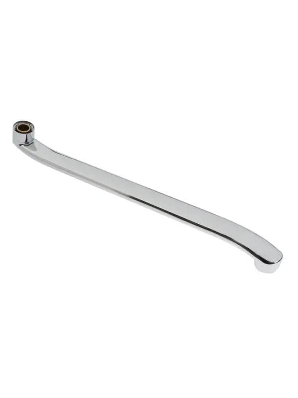 Излив для смесителя ZEIN, 3/4", изогнутый, нерж. сталь, 40 см, аэратор пластик
