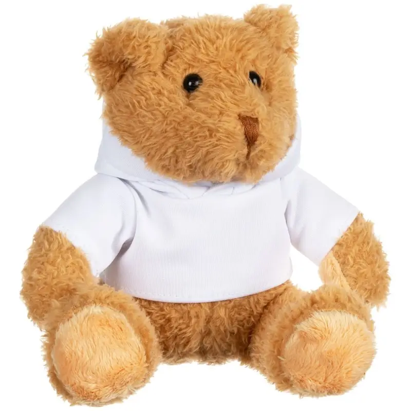 Мягкая игрушка «Мишка Cuddleton» в белом худи Мягкая игрушка «Мишка Cuddleton» в белом худи