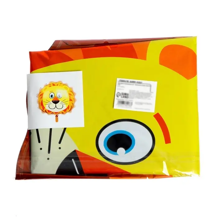 Воздушный шар фольгированный 36 Воздушный шар фольгированный 36" «Большая голова. Милый лев», фигура