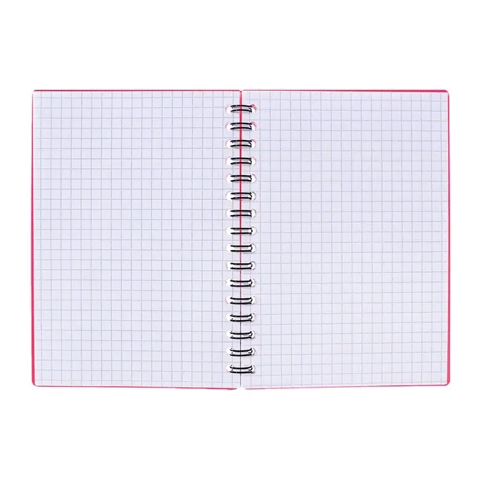 Тетрадь на спирали ErichKrause. Classic А6, 60 листов, в клетку, пластиковая обложка, блок офсет, МИКС