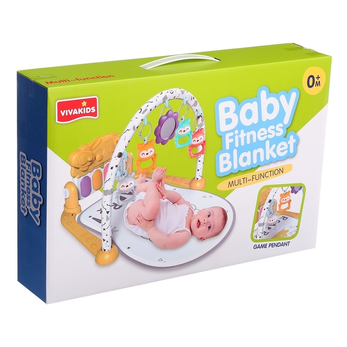 Развивающий коврик «Лёвушка», световые, звуковые эффекты Развивающий коврик «Лёвушка», световые, звуковые эффекты