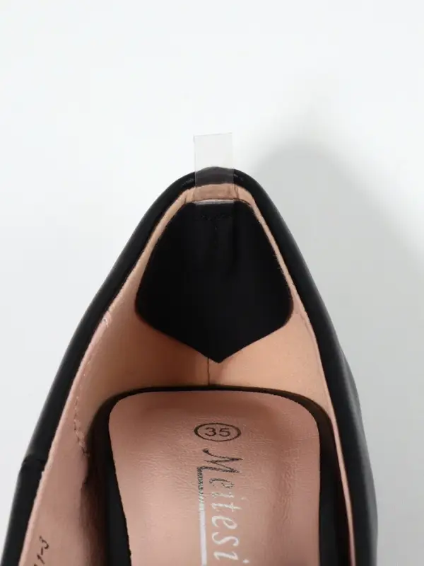 Пяткоудерживатели с петелькой, 5.8&times;4.4 см, чёрные