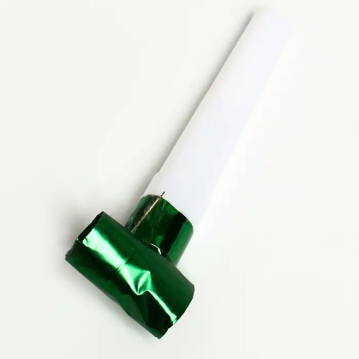 Дудка язычок «Праздник», набор 6 шт., зелёный