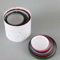 Набор подарочных коробок 5 в 1 &laquo;Елочные шары&raquo;, 13&times;14‒19.5&times;22 см