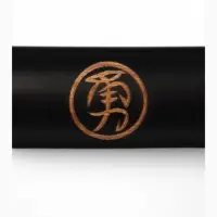 Макет оружия &laquo;Сувенирная катана на подставке&raquo;, чёрные ножны с иероглифами, 104 см