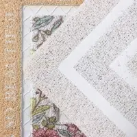 Коврик придверный Доляна &laquo;Цветы&raquo;, ПВХ, 40&times;60 см