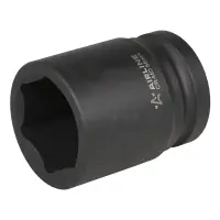Головка ударная торцевая 1-1/2"DR шестигранная 55мм, L=100мм