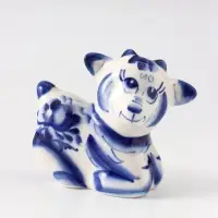 Статуэтка фарфоровая &laquo;Козлик Гоша &raquo;, 7&times;8&times;4 см, гжель