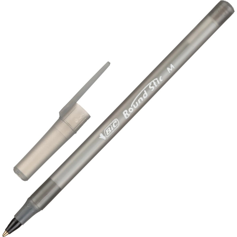 Ручка шариковая неавтомат. Bic Раунд Стик черная, 920568/9205683,0,32 мм