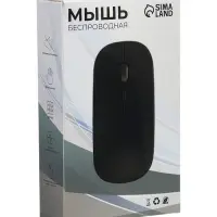 Мышь MB-2.4 беспроводная, оптическая, подсветка, 1600 dpi, USB+BT, чёрная Мышь MB-2.4 беспроводная, оптическая, подсветка, 1600 dpi, USB+BT, чёрная