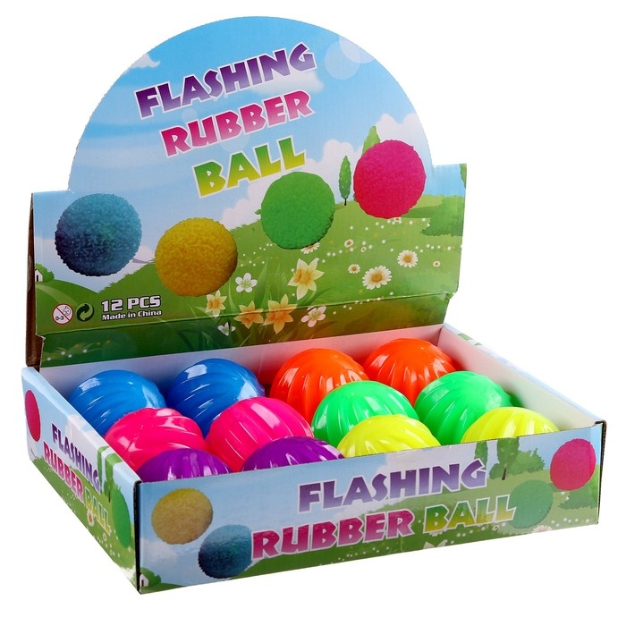 Мяч световой «Веселье», цвета МИКС Мяч световой «Веселье», цвета МИКС