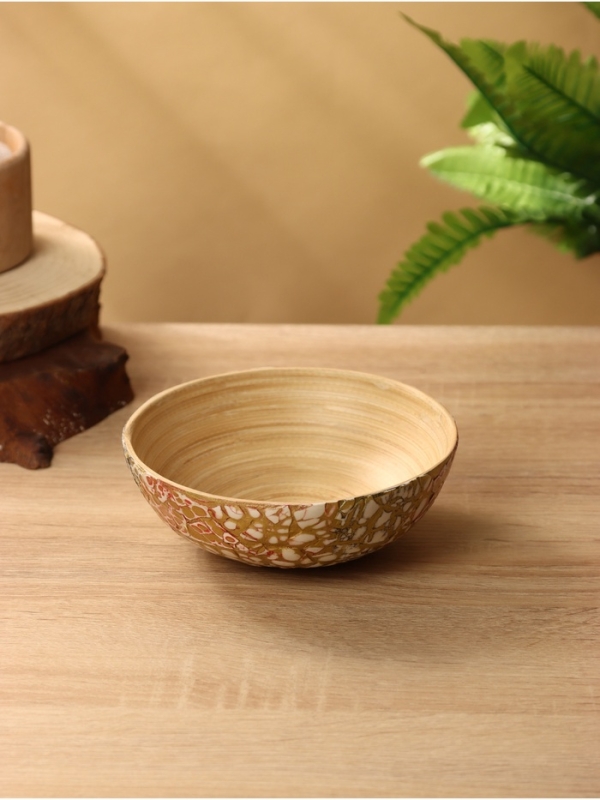 Миска 15х15х6 см, бамбук Миска 15х15х6 см, бамбук