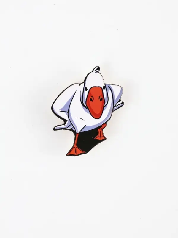 Значок в коробочке &laquo;Гусь&raquo;, 3.3&times;4 см