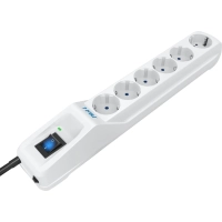 Сетевой фильтр PILOT L (GP) 5м(6/5м/10А/800Дж/белый)