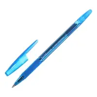Ручка шариковая ErichKrause R-301 Stick&Grip Original, узел 1.0 мм, резиновый держатель, чернила синие, длина линии письма 2000 метров