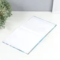 Фотоальбом на 80 фото 10х15 см "Мальчик в клетчатой рубашке с мишкой" в коробке 5х19х22,8 см   10962