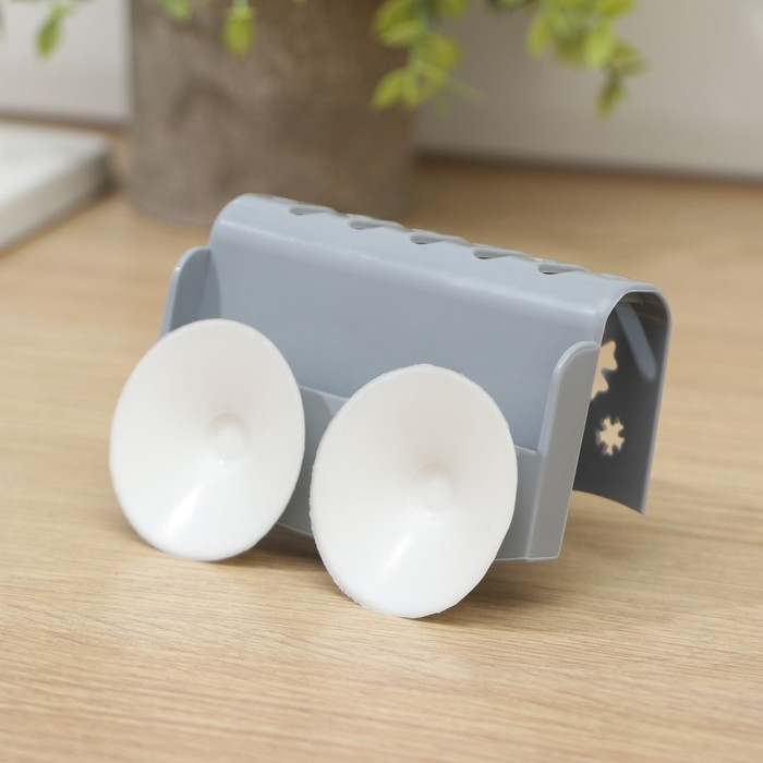 Подставка под губку на присосках, пластик, МИКС Подставка под губку на присосках, пластик, МИКС