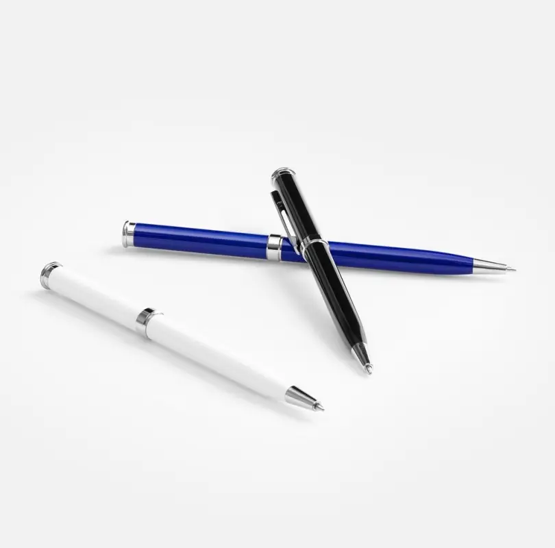 Ручка шариковая Finn Chrome, синяя Ручка шариковая Finn Chrome, синяя